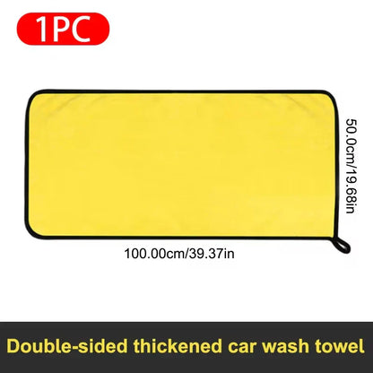 Car Wash Towel High-end Microfiber Towel Detailing Cleaning Cloth Car Wash Drying Towel Car Absorbent Cleaning Products
